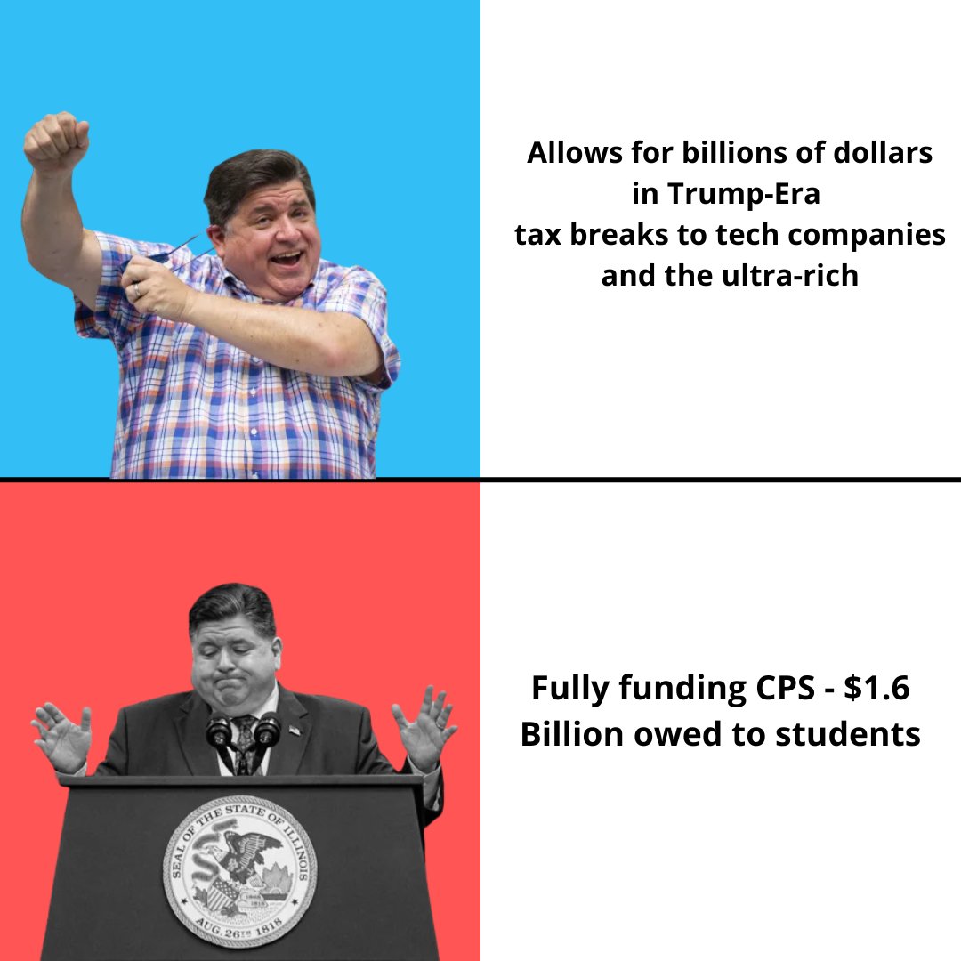 Blue state, red priorities