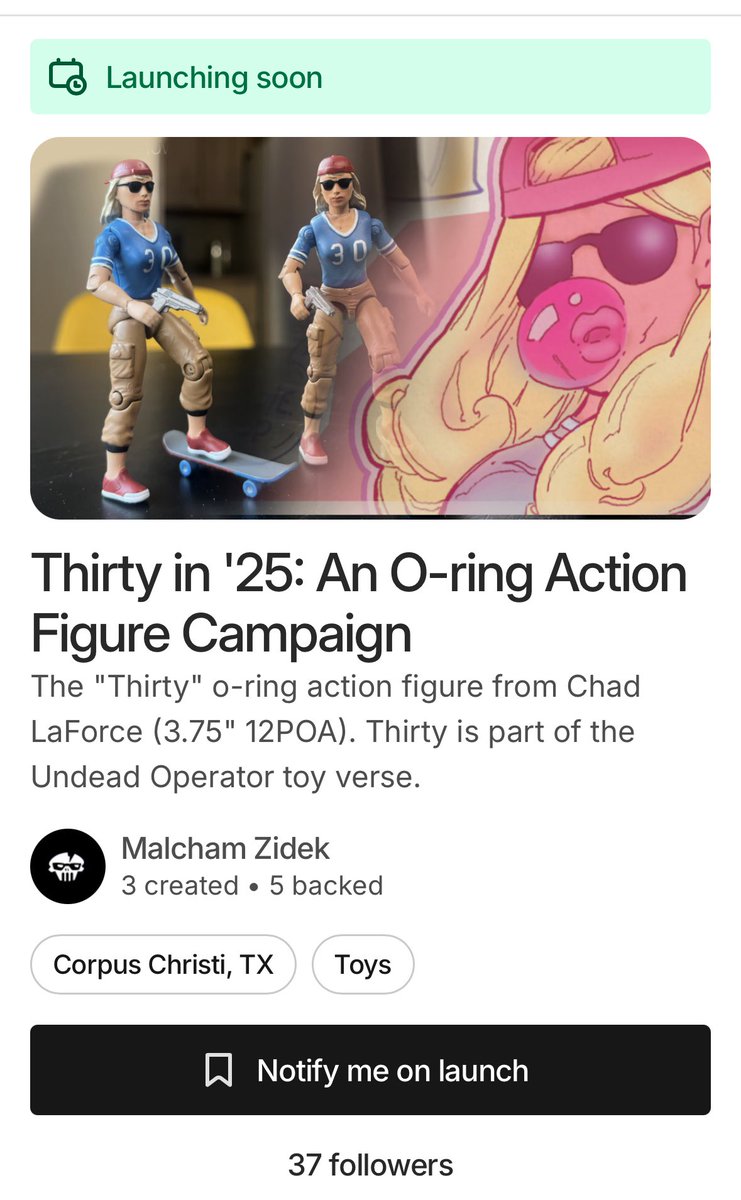 “Time is short.”
This campaign kicks off in ONE WEEK!

kickstarter.com/projects/malch…