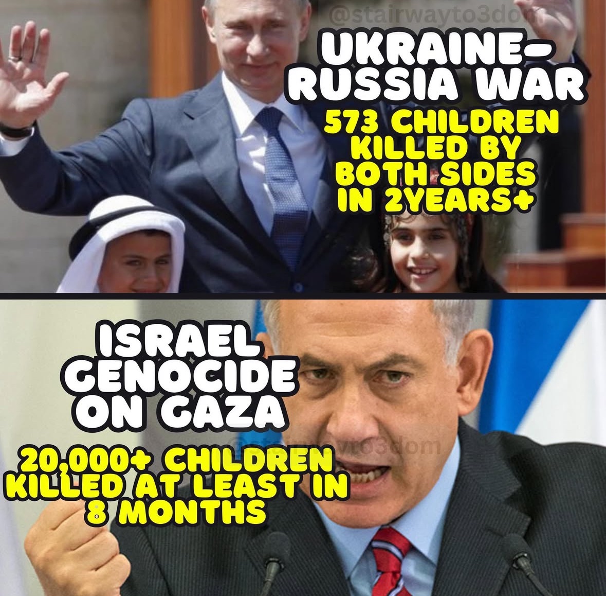 And this meme was made at the BEGINNING of the GENOCIDE!