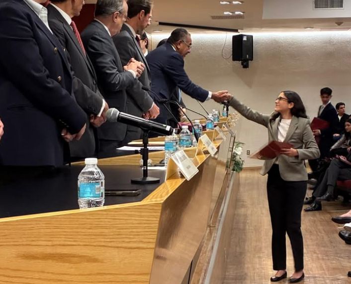 Nuestro presidente <a href="/AlberticoGS/">Dr. Albertico Guinto Sierra</a> estuvo presente en la Ceremonia de Inauguración del Ciclo Escolar 2025-2026 de la Escuela Libre de Derecho (<a href="/eld_oficial/">Escuela Libre de Derecho</a>)