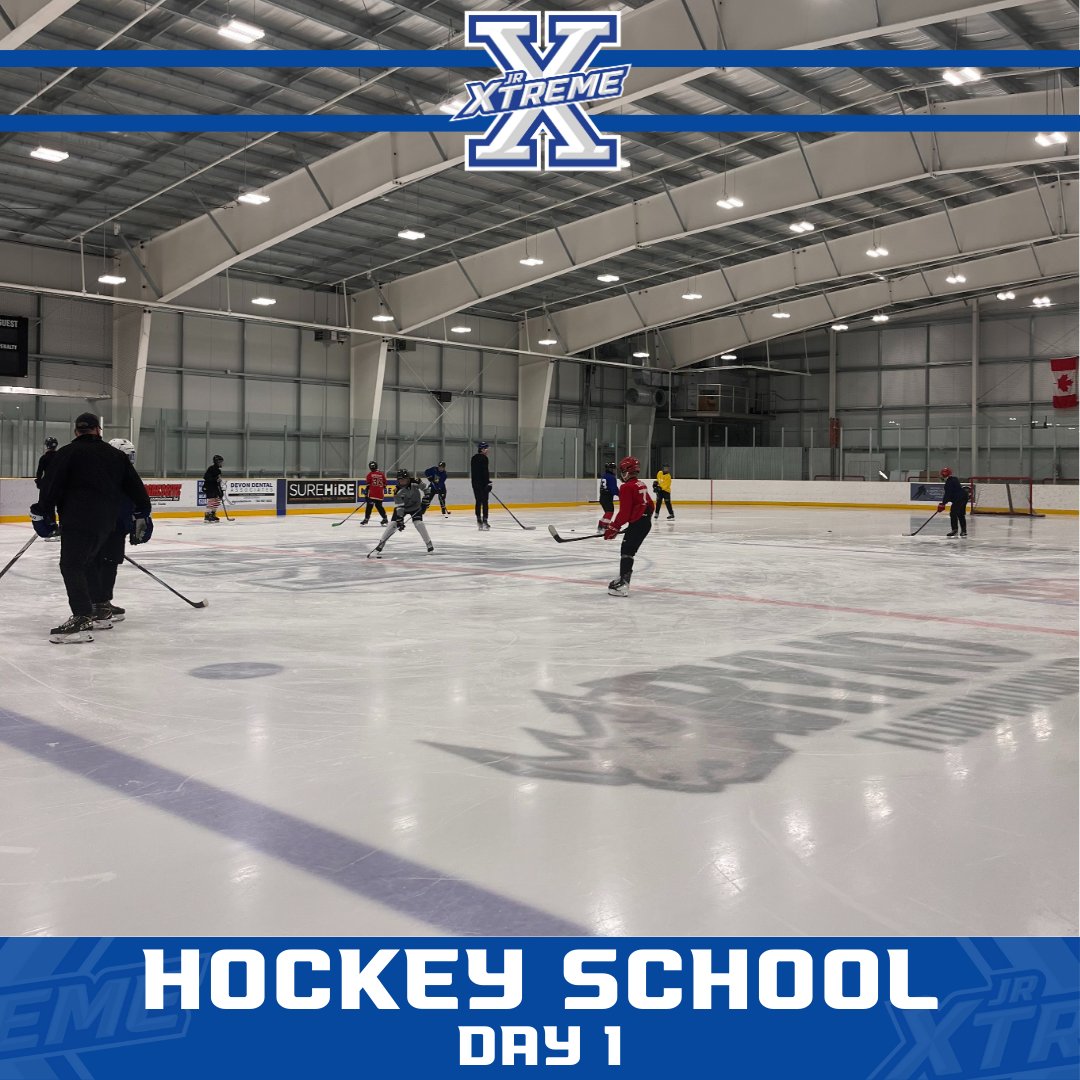 The 2nd Annual Jr. Xtreme Hockey School is officially underway at the GFL Twin Arena! 

It’s been great to welcome back so many returning athletes while also meeting many new faces this year. The energy on the ice has been incredible!