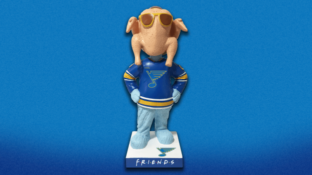 The #stlblues thought this was a good bobblehead. 🤢