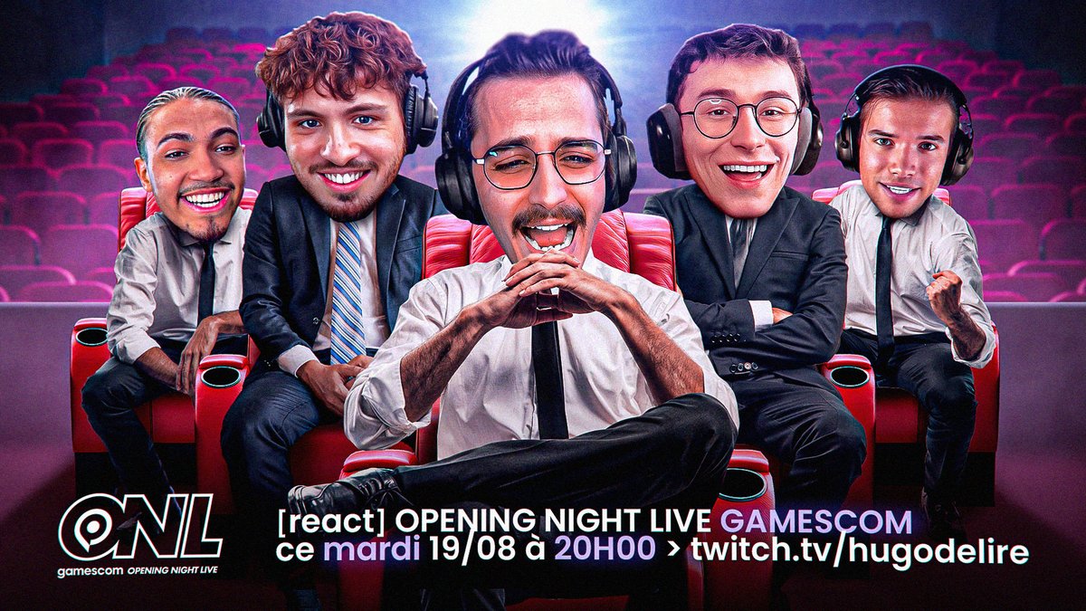 ⏱️ DEMAIN À 20H00 ⏱️

🚨 REACT Conf' Gamescom avec la CCB ! 🚨

✅ Crimson Desert
✅ Resident Evil Requiem
❌ Agrou 2