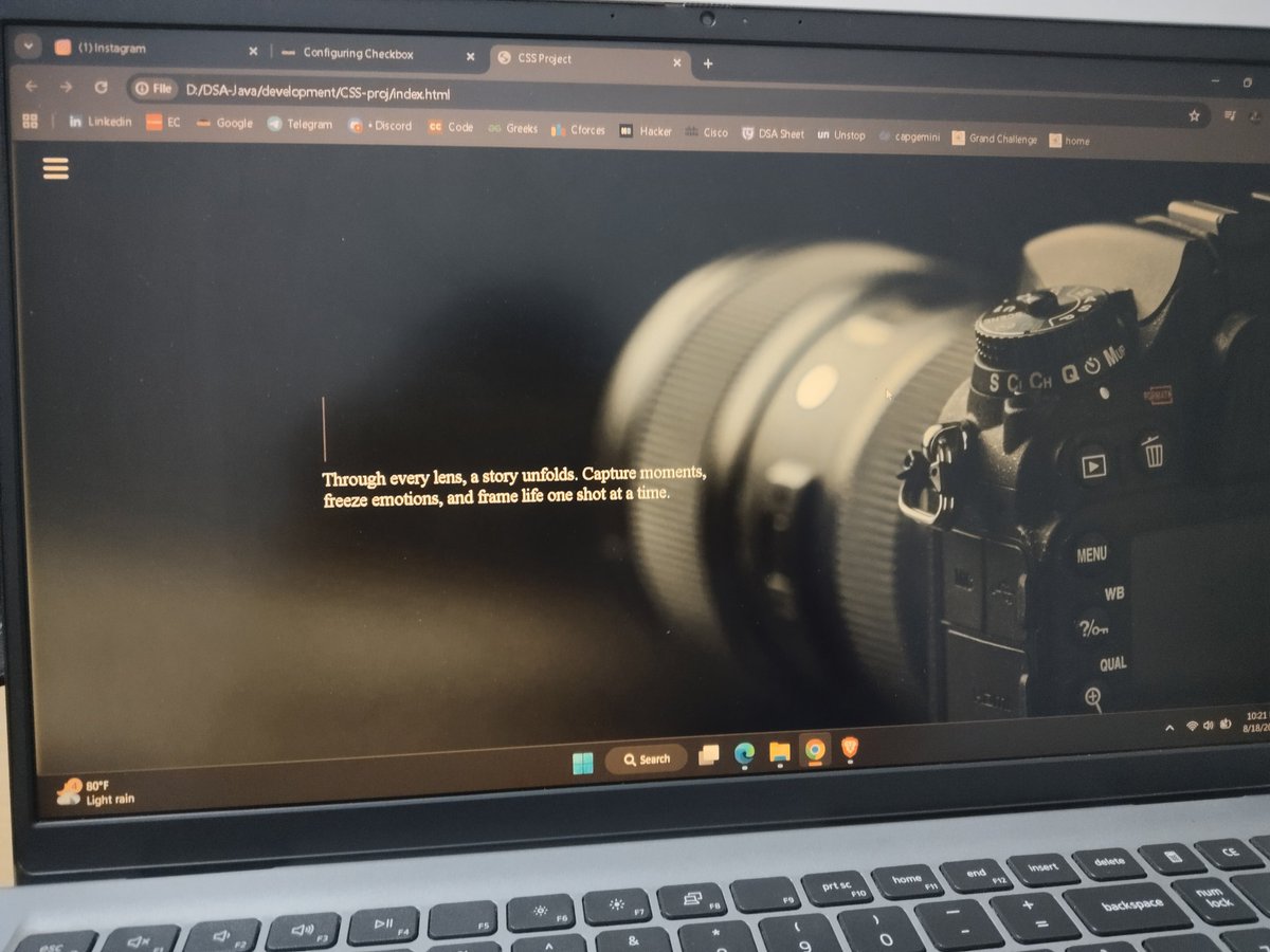 ram_sah02's tweet image. Days 4 of 100 days of coding challenge 
Topic ✅ 
Css completed 
Css mini project 
Bye apna college 
Thank you shraddha didi 
#100DaysOfCode 
#100daysofcoding 
@ApnacollegeX 
@X 
#webdevevelopment