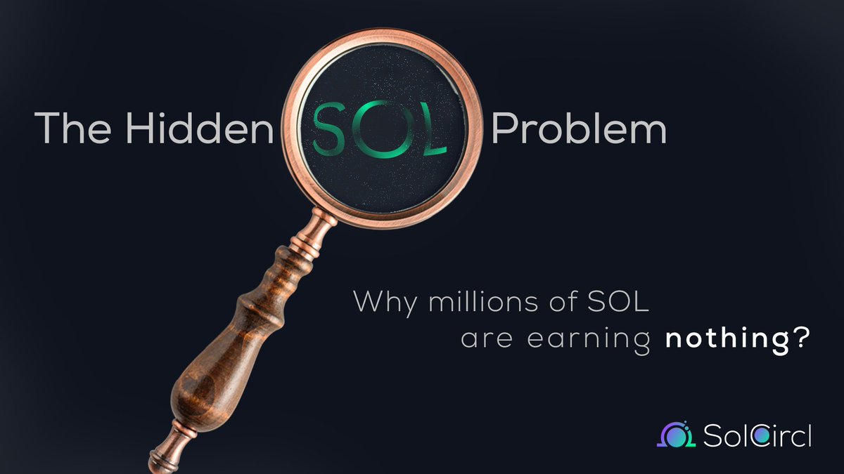 GateOmega's tweet image. 💡 Right now, over 13M SOL is idle in stake accounts, earning nothing.  This is called Inactive Stake. #solana #solcircl
Here’s how it happens — and how to claim it back. 🧵