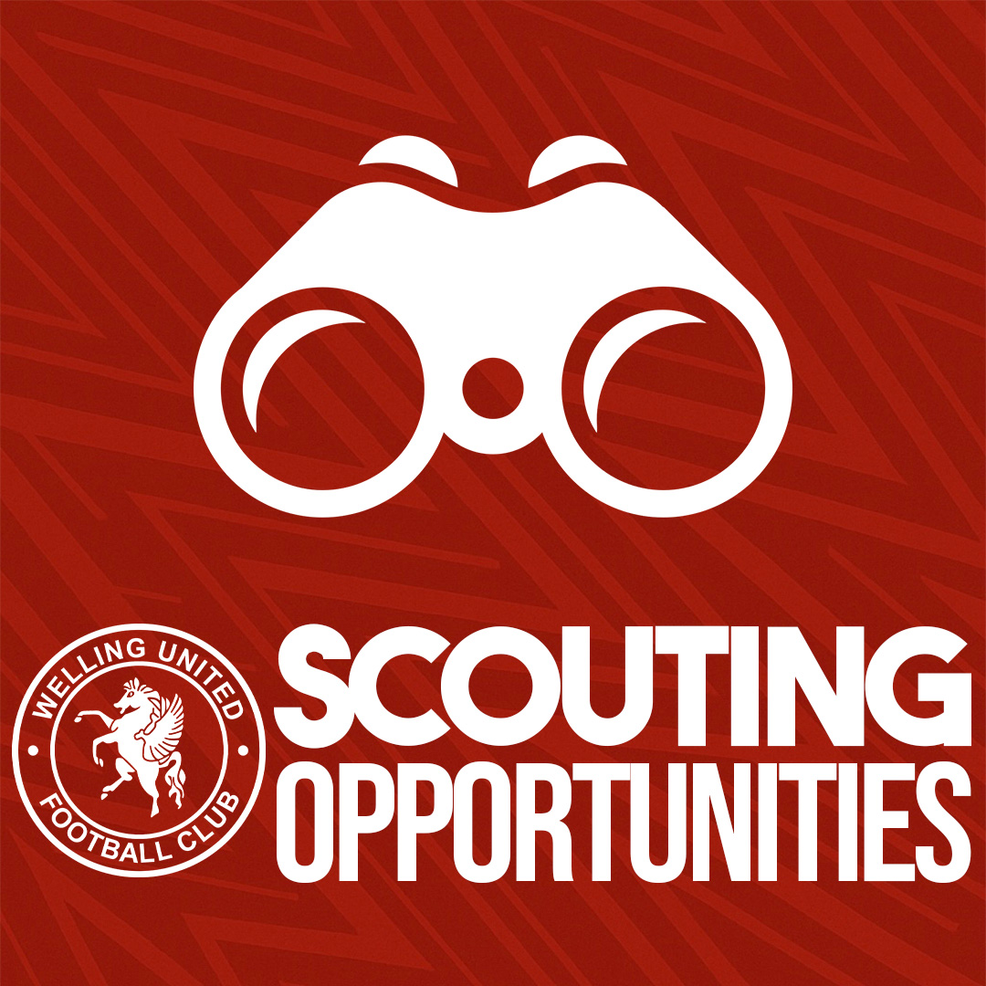 Welling United FC (@wellingunited) on Twitter photo 📣 We’re looking to add volunteer Scouts to our Scouting team at Welling United. The roles would be to cover the south-east area and Step 3 (Isthmian Premier League)
📧 If you'd be interested in understanding more, please get in touch at rjpscouting@gmail.com
#WeAreWings🪽 📣 We’re looking to add volunteer Scouts to our Scouting team at Welling United. The roles would be to cover the south-east area and Step 3 (Isthmian Premier League)
📧 If you'd be interested in understanding more, please get in touch at rjpscouting@gmail.com
#WeAreWings🪽