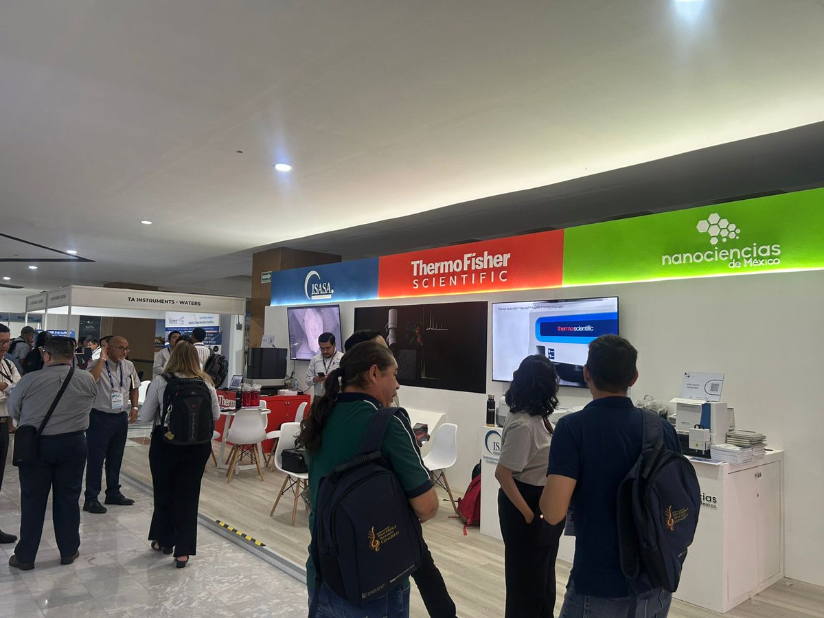 ¡Ya comenzó el IMRC 2025!   

🔬Te esperamos en el Cancún Center en los stands 7 y 8 hasta el 20 de agosto, en compañía de ISASA y Thermo Fisher Scientific.  

#Nanociencias #ISASA #ThermoFisher #IMRC2025 #InnovaciónCientífica #CienciaYTecnología