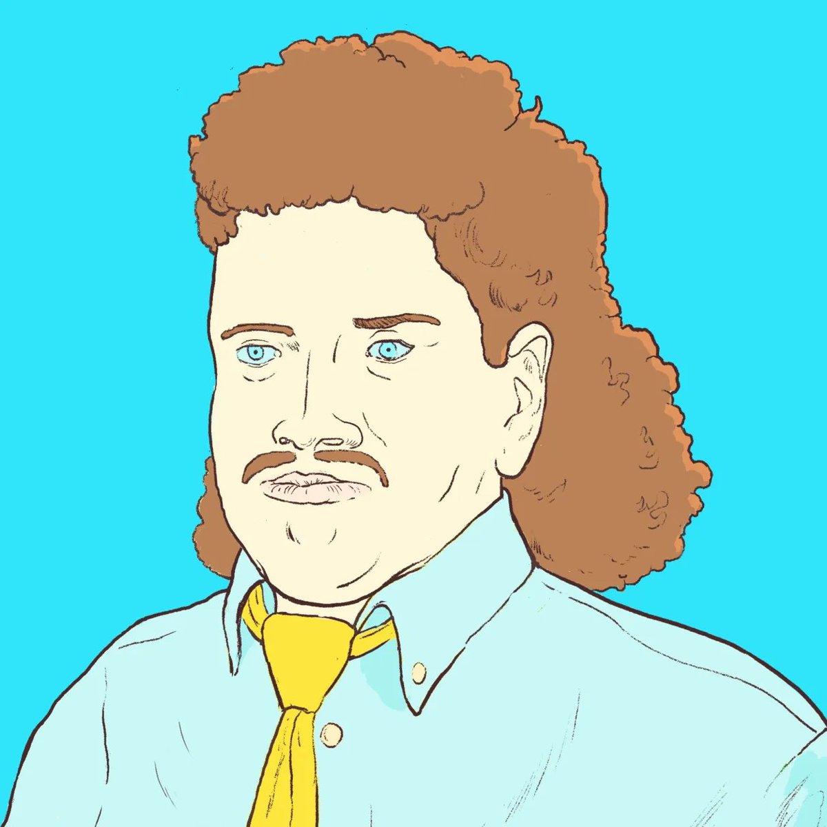 introducing Fred, the Mullet Cop 👮

the 1st character in the Mint Condition collection.