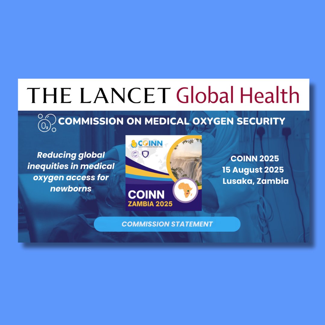 📊 Only 6% of newborns in LMIC neonatal wards use pulse oximetry — despite its lifesaving potential — while 78% of neonatal deaths are due to conditions where timely &amp; adequate access to medical oxygen could make a difference.

🫁 The <a href="/LancetGH/">The Lancet Global Health</a> Oxygen Commission calls for