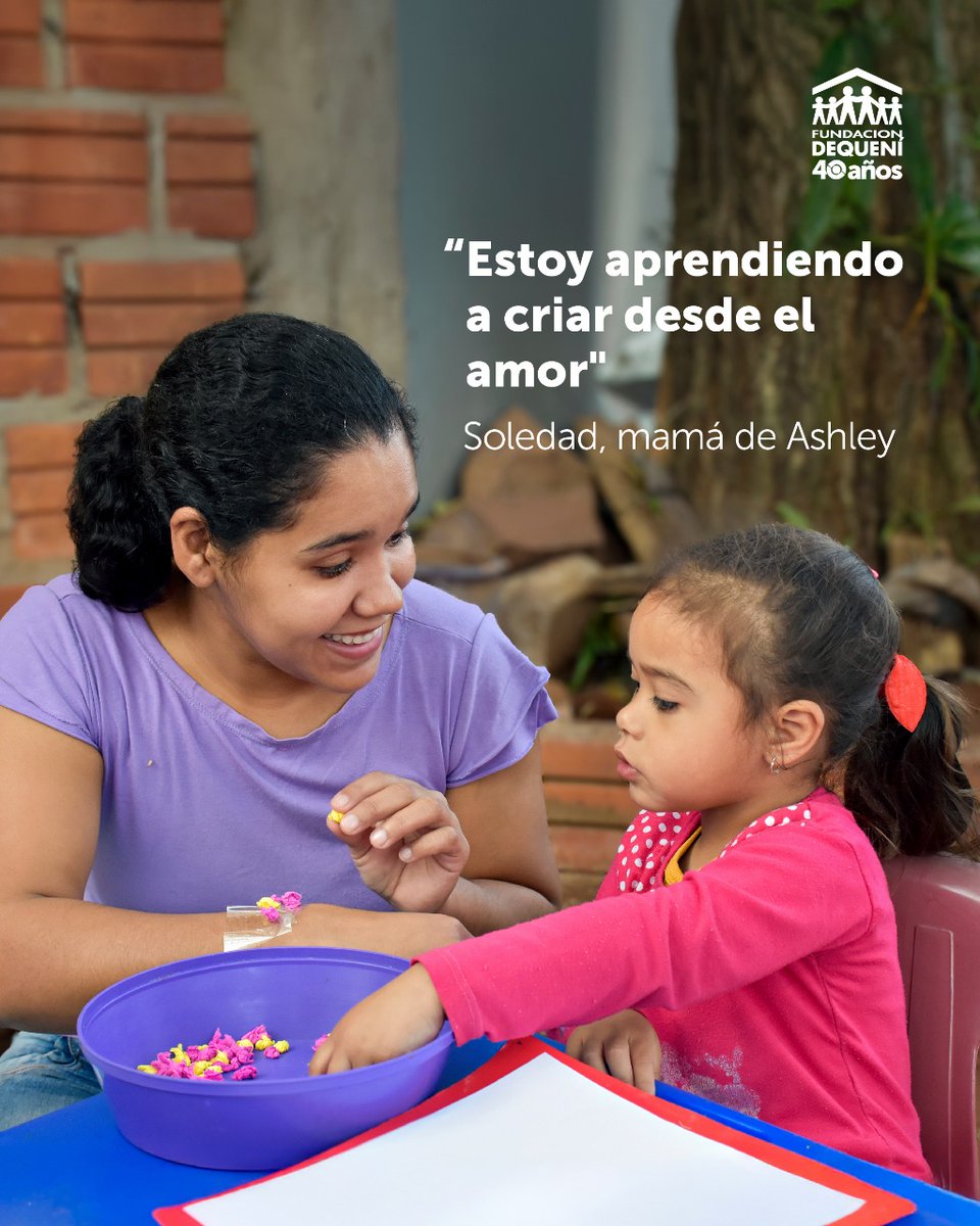 Soledad tuvo el desafío de no repetir la crianza que ella recibió en su infancia, educando a Ashley no desde los gritos sino desde el amor. ❤
➡Conocé su historia ahora en: bit.ly/45lB9yE
Dequení, lo hacemos por los niños.
#Dequení40años
#TestimoniosDequení