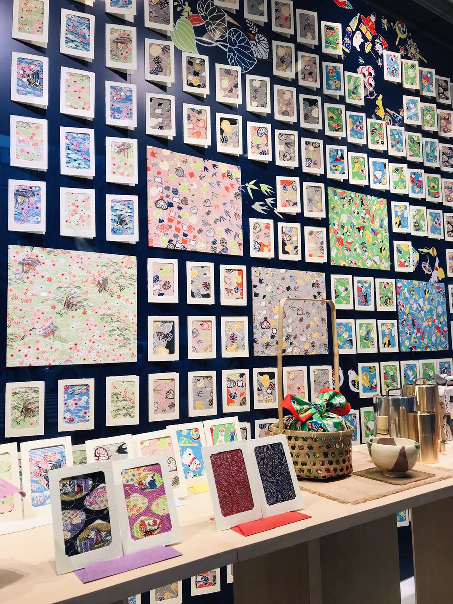 EARMIND2020's tweet photo. 京都の職人さん方と作り上げた、【吉祥花伝KYOTO】の松屋銀座さんでの展示は、本日最終日の8/19までです！見ても読んでも楽しい展示になっておりますので、まだの方はぜひぜひご覧ください。

納涼プレゼント企画も実施中です！併せてお楽しみください。

#京都　#吉祥花伝 #与謝野町　#銀座　#グリーティングカード　#着物　#プレゼントキャンペーン