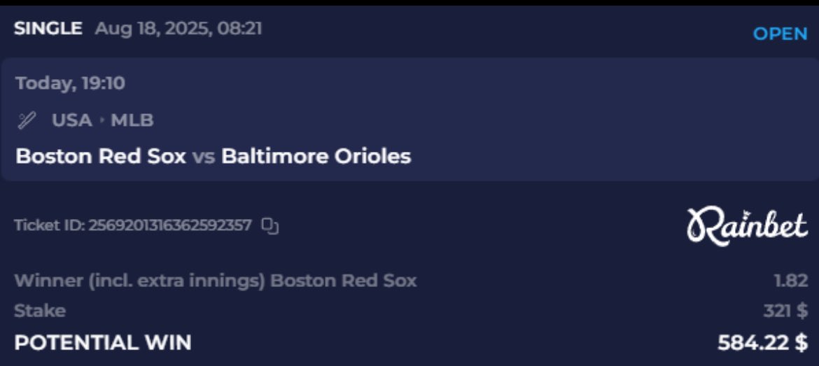 Red Sox got this. 🔒