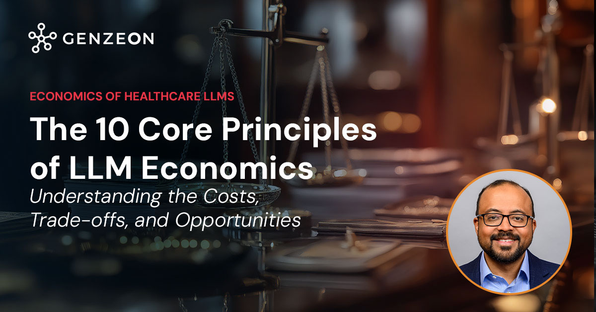 GenzeonHealth's tweet photo. Prashant unpacks the financial architecture underpinning LLMs—from the tug-of-war between compute and data efficiency, to choosing between open‑source flexibility and proprietary control: https://t.co/GUKh10GHTS 

#LLMEconomics #Genzeon #HealthcareAI #genai #AIEconomics https://t.co/O1QlxATf0O