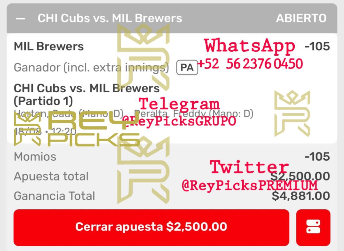 PickCristianRey tweet picture