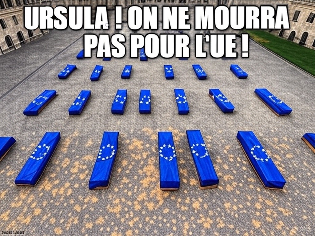 LaureAngeOrange's tweet photo. Hors de question ! 
#frexit #Trump #Zelensky  #poutinetrump https://t.co/nQNz6k0QHd