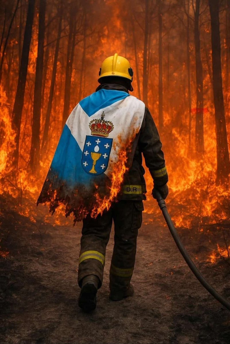 #IncendiosForestalesEspaña 
#Galicia