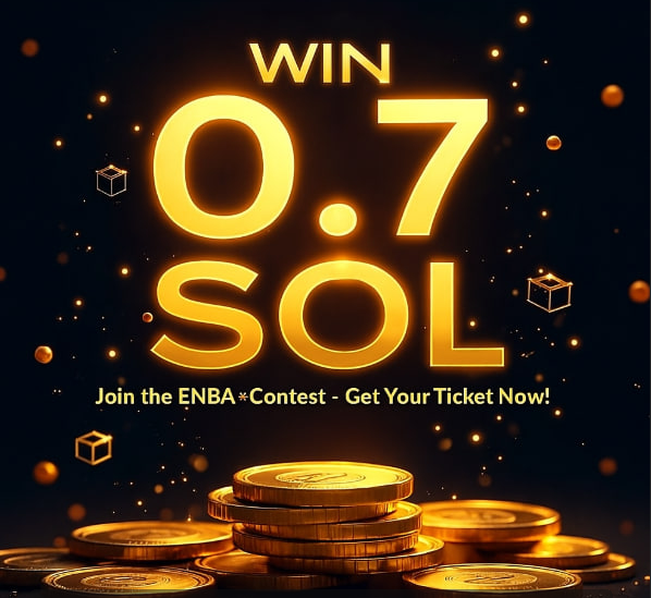 OfficialEnoba's tweet photo. ENOBA Contest – Win SOL Rewards!

We’re excited to launch a new ENOBA ($ENBA) community contest! 🎊

Only verified participants will receive an official contest ticket.

🏆 Prizes
🥇 Winner 1 → 0.7 SOL
🥈 Winner 2 → 0.26 SOL
🥉 Winner 3 → 0.15 SOL

📝 How to Join (3 Easy Steps) join the community for more information 

https://t.co/BEc7CtJWZO

#Enoba #ENBA #Crypto #CryptoCommunity #Technology