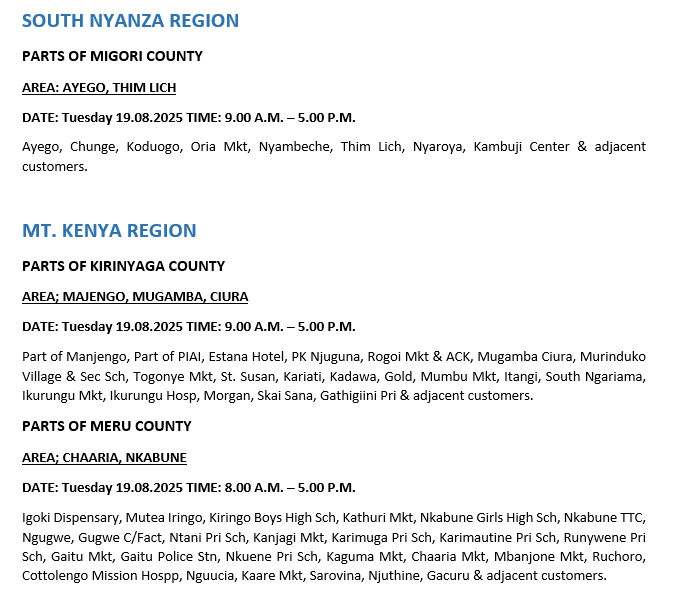 Kenya Power tweet media