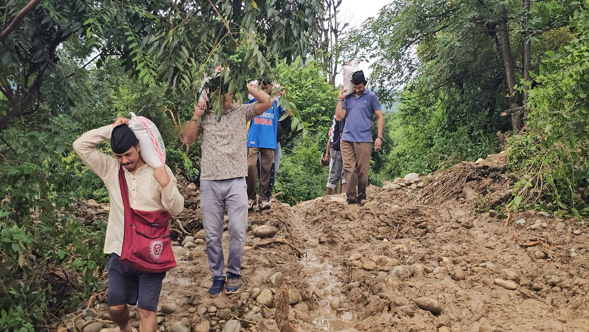 बादल फटने के बाद
सेवा कार्य - कठुआ जिला जम्मू कश्मीर
<a href="/friendsofrss/">Friends of RSS</a> <a href="/Sewa_Intl/">Sewa International</a> <a href="/RSSorg/">RSS</a> <a href="/DrJitendraSingh/">Dr Jitendra Singh</a> <a href="/PMOIndia/">PMO India</a> <a href="/JammuKashmirNow/">Jammu-Kashmir Now</a> <a href="/JAMMULINKS/">JAMMU LINKS NEWS</a> <a href="/editorvskbharat/">VSK BHARAT</a> <a href="/eOrganiser/">Organiser Weekly</a> <a href="/epanchjanya/">Panchjanya</a> <a href="/VHPDigital/">Vishva Hindu Parishad -VHP</a>