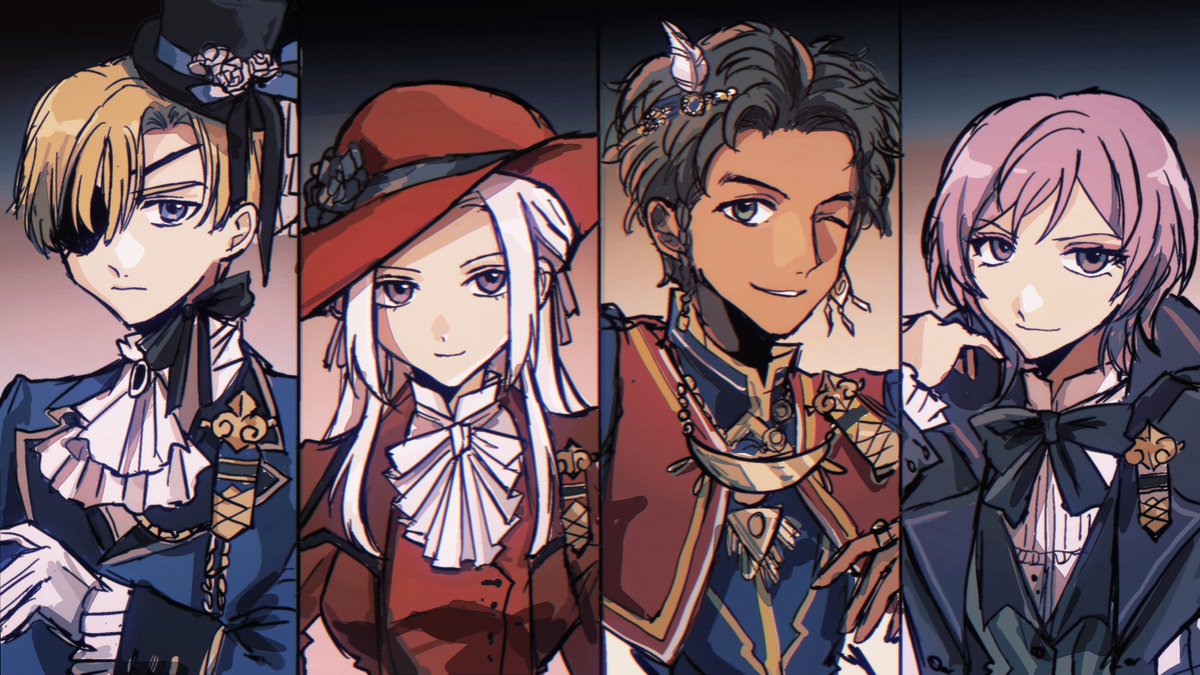 #FE3H (x kuroshitsuji because i like their clothes)