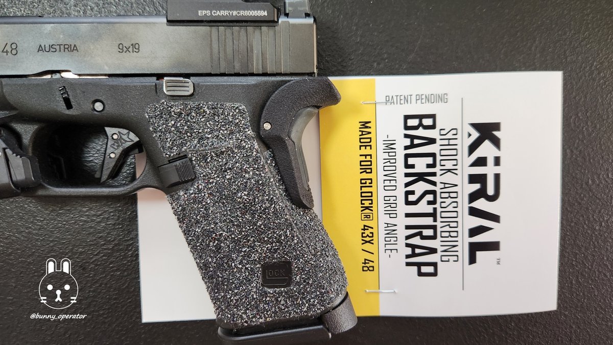 bunny_operator's tweet photo. Kiral Defense / Noisefighters
Reduced Angle Backstrap
Available for a variety of platforms. Glock variants shown here. https://t.co/0Rr3B0ret8