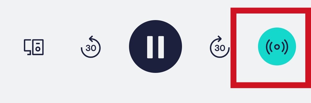 bronzo87's tweet photo. @tunein what does the last icon mean in the playing mode? https://t.co/qo9I3O82xs
