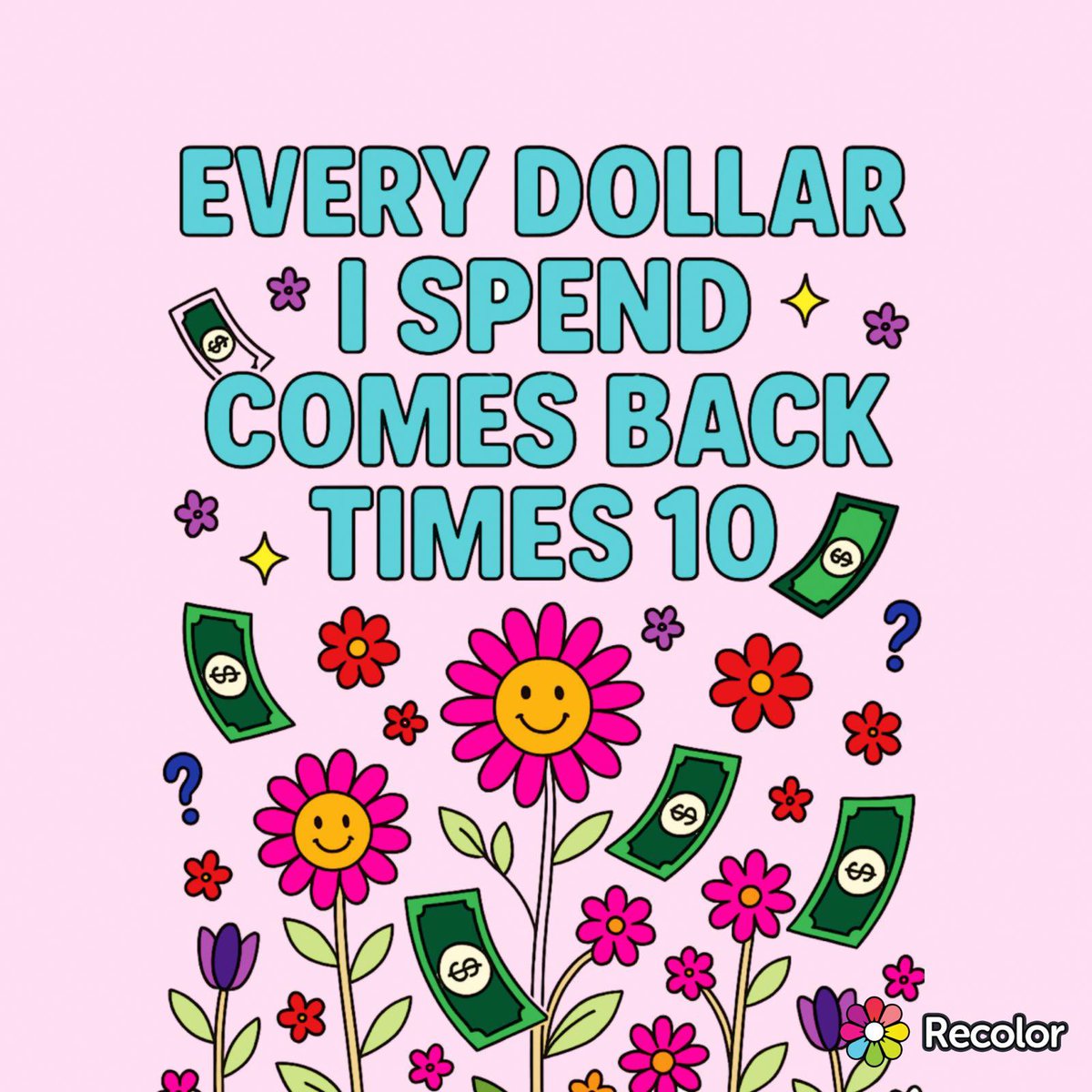 loasvault's tweet photo. @limitlessloass your challenge is so amazing I’ve manifested $500 so far just by coloring and affirming 🩷 https://t.co/f9i0OKy9yB