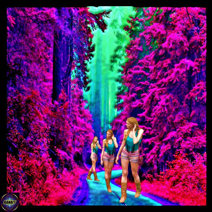 Art of the Day! "ANTIGUO BOSQUE ROJO". Buy at: ArtPal.com/nicolainatraia…