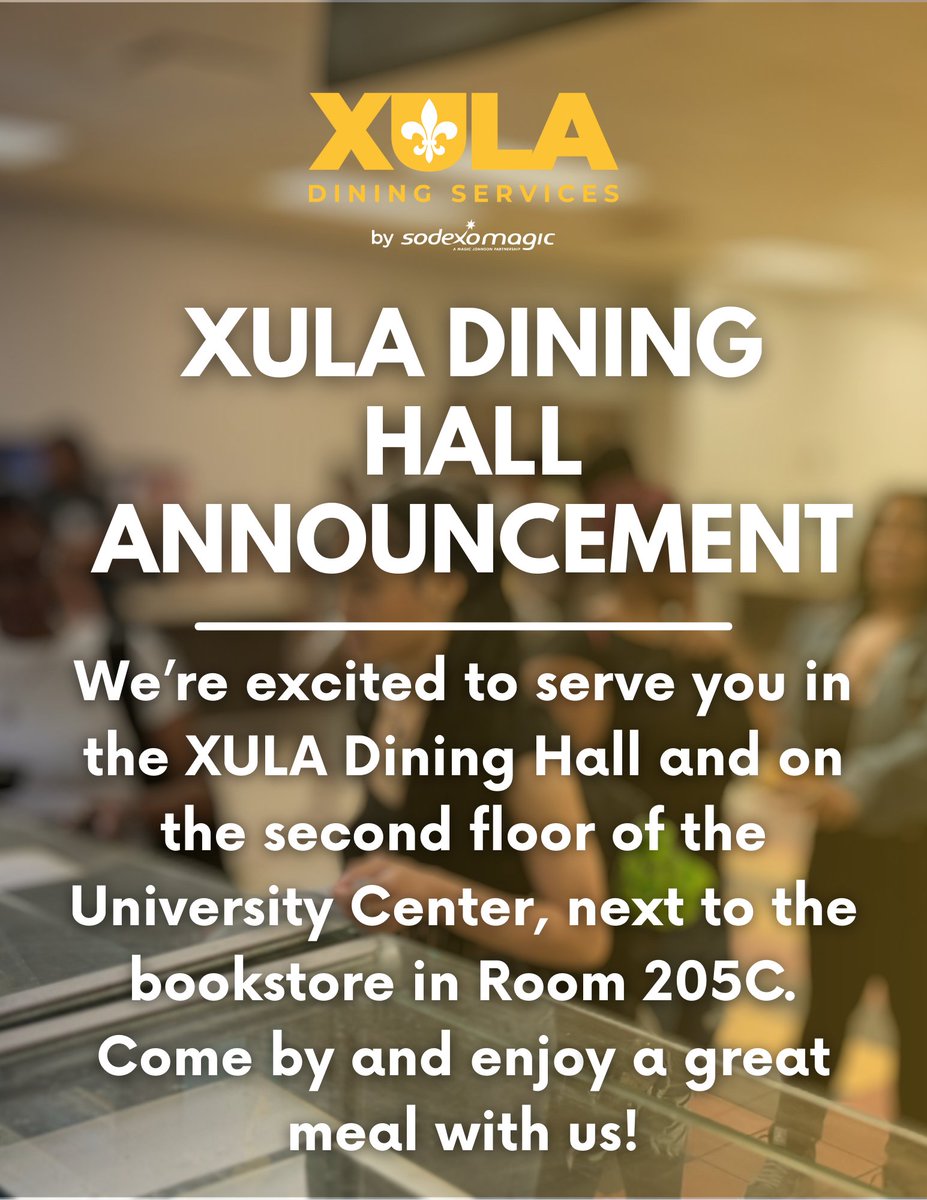 Xavier Dining tweet media