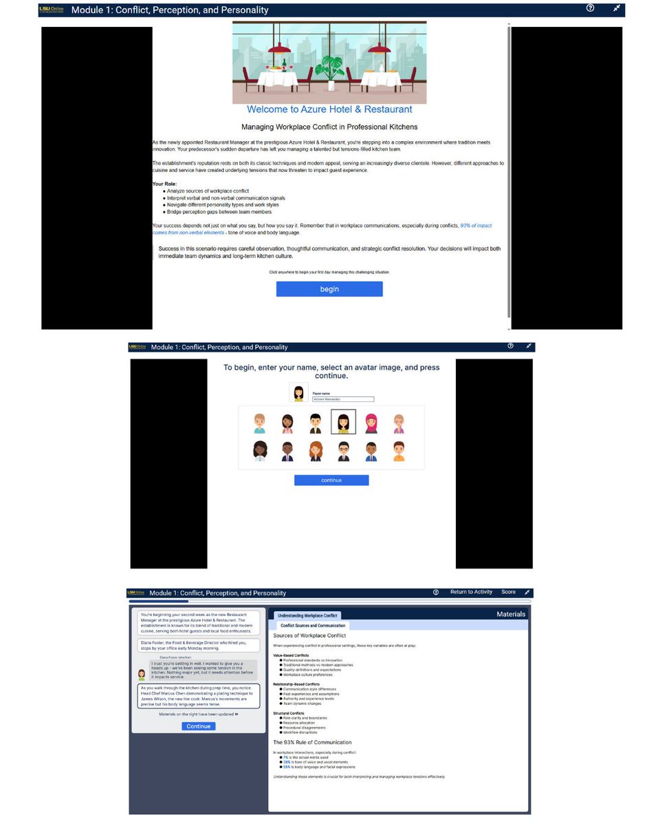 teachplayground's tweet image. Elevating learning with Muzzy Lane sims @ LSU Online! Students think critically, connect theory to practice &amp;amp; engage deeply.

#LSUOnline #EdTech #Simulations #ActiveLearning
