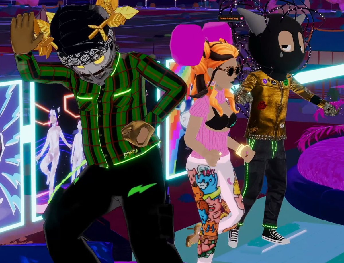 Roustan (@roustannft) on Twitter photo Mo Fyah Mondays with <a href="/stoney_eye/">StoneyEyeStudios</a> at casa Roustan in <a href="/decentraland/">Decentraland</a> (37,-114) TONIGHT at 7pm EST
Come for the vibes, stay for the alpha!
#DoYouEvenMetaverseBro? Mo Fyah Mondays with <a href="/stoney_eye/">StoneyEyeStudios</a> at casa Roustan in <a href="/decentraland/">Decentraland</a> (37,-114) TONIGHT at 7pm EST
Come for the vibes, stay for the alpha!
#DoYouEvenMetaverseBro?