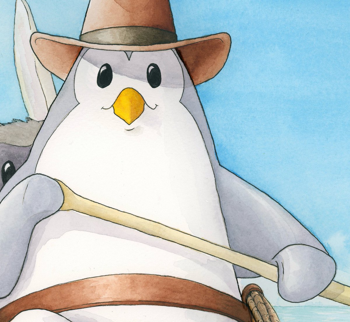 Jessica Linn Evans (@jessevans915) on Twitter photo Penguin’s new adventure involves a lot of paddling. PENGUIN TO THE RESCUE preorder information in my bio.
#PenguinAndFriends #Adventure #watercolor #bookseries #kidlitart #kidlit #picturebook #wordless #wordlesspicturebook #picturebookseries
<a href="/canonballbooks/">canonballbooks</a> Penguin’s new adventure involves a lot of paddling. PENGUIN TO THE RESCUE preorder information in my bio.
#PenguinAndFriends #Adventure #watercolor #bookseries #kidlitart #kidlit #picturebook #wordless #wordlesspicturebook #picturebookseries
<a href="/canonballbooks/">canonballbooks</a>