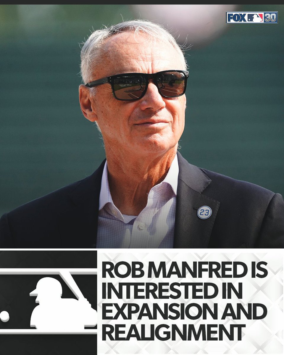 wmcdonn25's tweet photo. A topic of conversation today is @MLB commissioner Rob Manfred’s comments on @espn regarding expansion and realignment. Great to hear these matters have become priorities given interest by many cities, most notably @MLBRaleigh. North Carolina is ready for Major League Baseball! https://t.co/lKba5RV2vQ