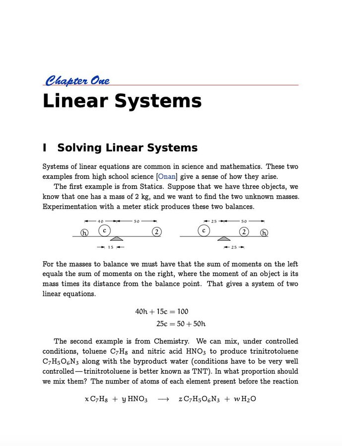 swapnakpanda's tweet image. "Linear Algebra"

The 2nd best book with ~1000 practice problems. Absolutely beginner friendly.

MANDATORY for AI &amp;amp; ML.  Available FREE.