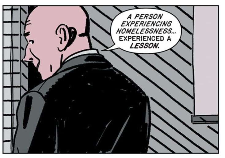 I have a story in EC's Catacomb of Torment #2 about the next frontier in hostile architecture, with art by Kano.

You can read a preview here. In shops this Wednesday.
horrornewsnetwork.net/exclusive-exce…