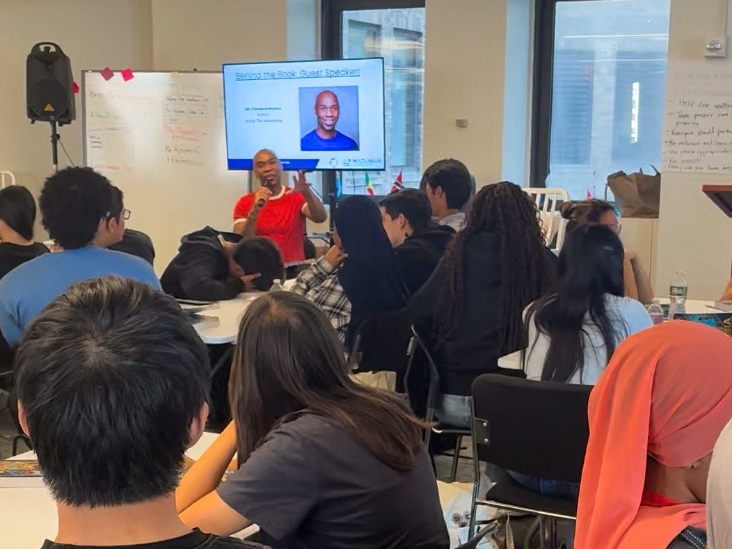 nspired by the book Nubia: The Awakening and the Nubian community of refugees in this powerful story, students created a collaborative mural mosaic that serves both as a welcome sign for refugees and as a monument to their rights, resilience, and contributions to society.