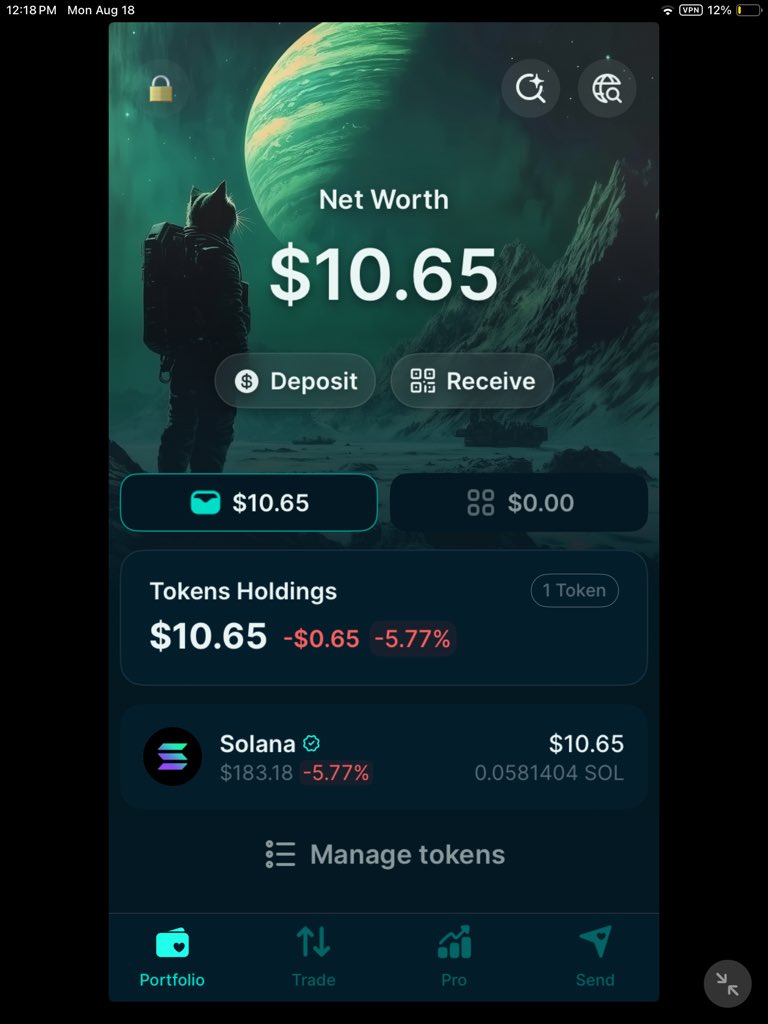 bsfbrcks's tweet image. I am trying the #10to10KCRYPTOCHALLENGE
here is my starting position and I will systematically get this up to $10,000 even if I die trying.  This will be more of a test of patience and due diligence than anything. Join me!

 #Solana #SolTrading #memecoin #Crypto #CryptoNews…