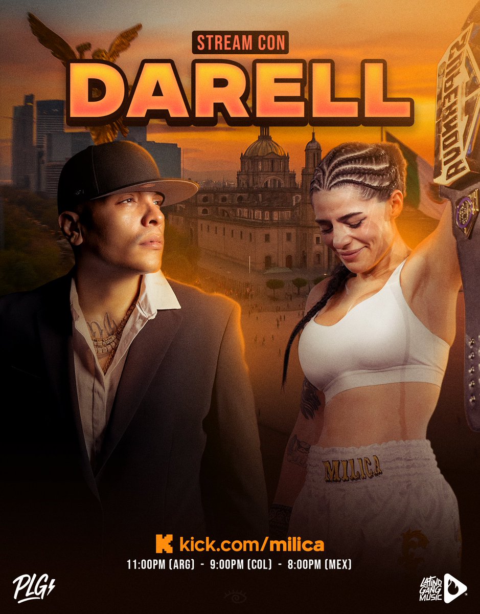 Official Work for <a href="/milica_yb/">Milica👉🏽👈🏽</a> &amp; <a href="/Darell_RG4L/">Darell</a> - Flyer 🖼️🎨

Cualquier apoyo o feedback es bienvenido 🫂