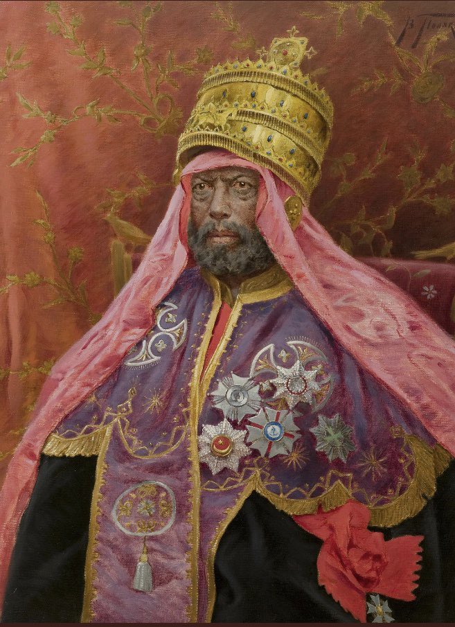 1️⃣ And so, as the heavens turn their gaze upon this blessed day of birth, Ethiopia recalls with reverence the name of her eternal sovereign, the Lion of Shewa, the Defender of Africa, the Emperor Menelik II.
In him, the ancient spirit of Solomon’s house found new strength, and…