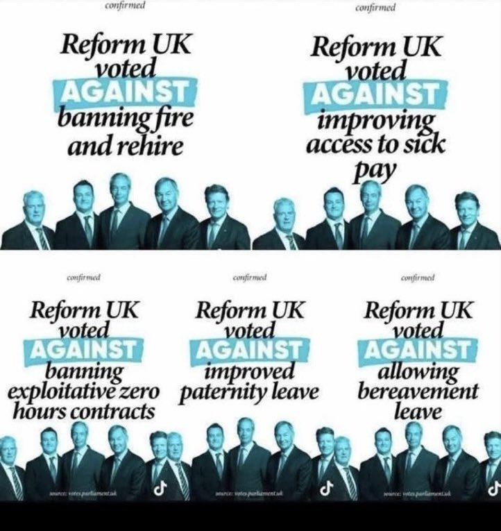 Clainy (@clainy6) on Twitter photo <a href="/reformexposed/">Reform Party UK Exposed ๐ฌ๐ง</a> If you think it will not affect your family.
THINK AGAIN, VOTE FOR REFORM AT YOUR PERIL.. <a href="/reformexposed/">Reform Party UK Exposed ๐ฌ๐ง</a> If you think it will not affect your family.
THINK AGAIN, VOTE FOR REFORM AT YOUR PERIL..