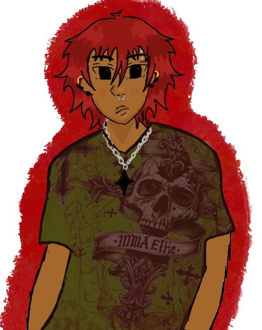 smilingmio's tweet photo. MY OC JAX he’s a bit of an emo boy 

#oc #originalcharacter #artmoots #ArtistOnTwitter #digitalart https://t.co/frgQxEZ1Hb
