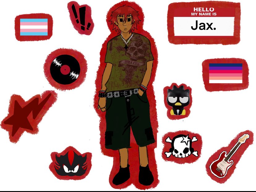 smilingmio's tweet photo. MY OC JAX he’s a bit of an emo boy 

#oc #originalcharacter #artmoots #ArtistOnTwitter #digitalart https://t.co/frgQxEZ1Hb