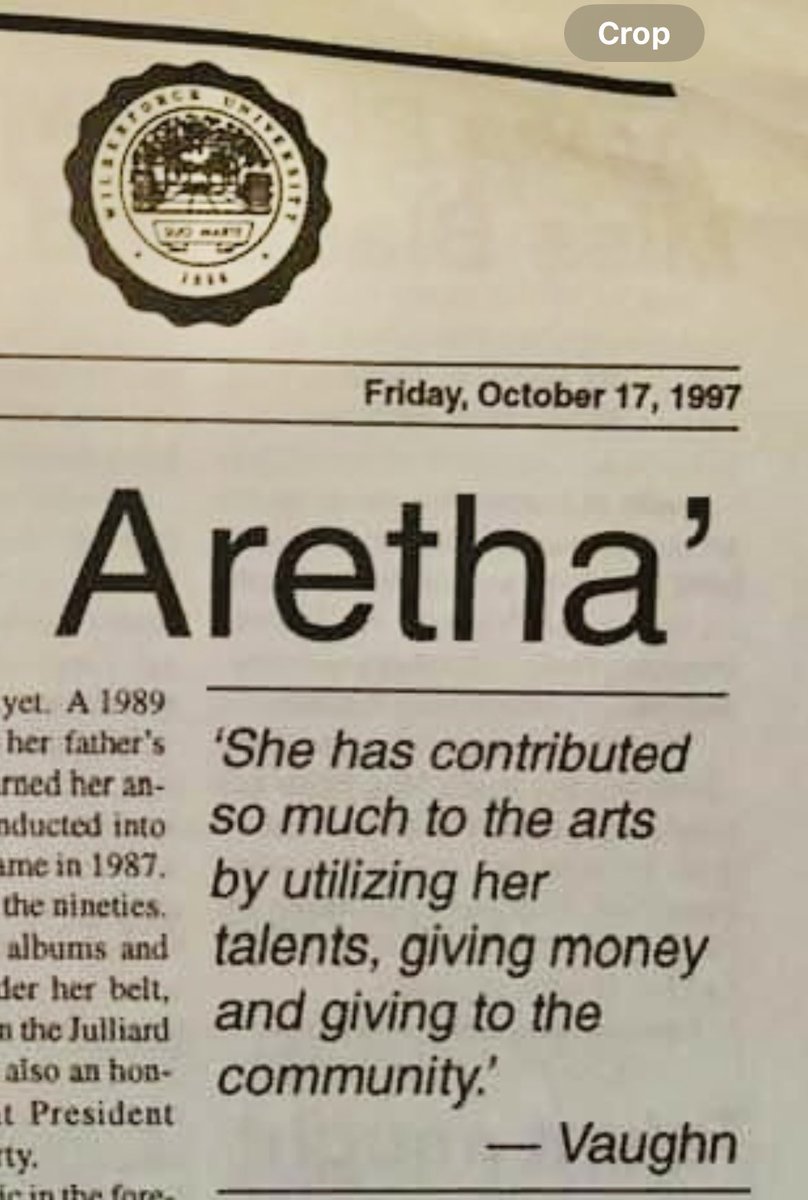 Holly_Lawson713's tweet photo. WUAA-GCC remembers the Queen of Soul, Aretha Franklin @dstinc1913
โWE CALL HER DR. ARETHA ๐
#ArethaFranklin #DST1913 #QueenOfSoul #WU1856 #SuoMarte #TheWu https://t.co/QfPVCZywFw