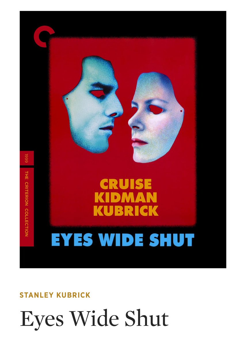 This might be my favorite Criterion cover of all time oh my god