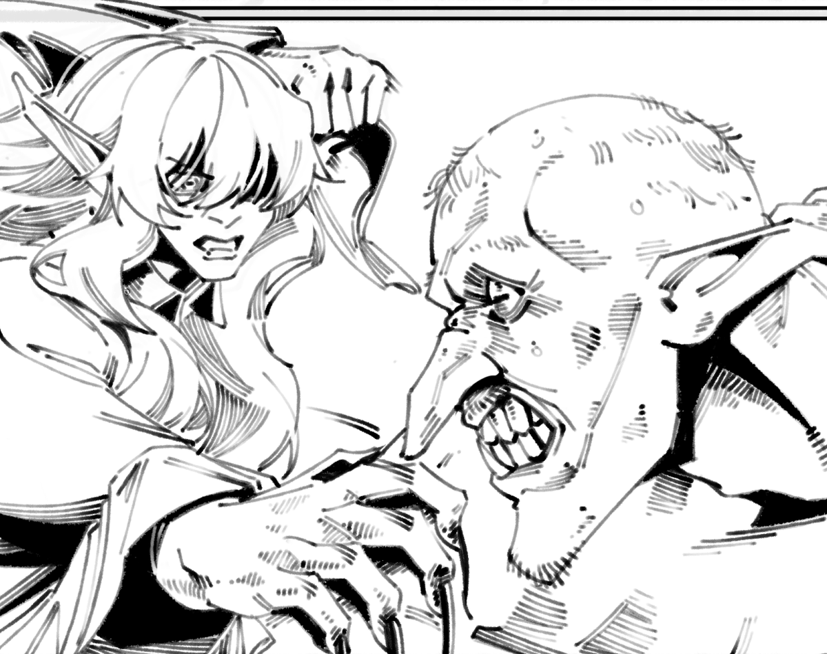 so ugly Ish had to punch one of them in disgust 