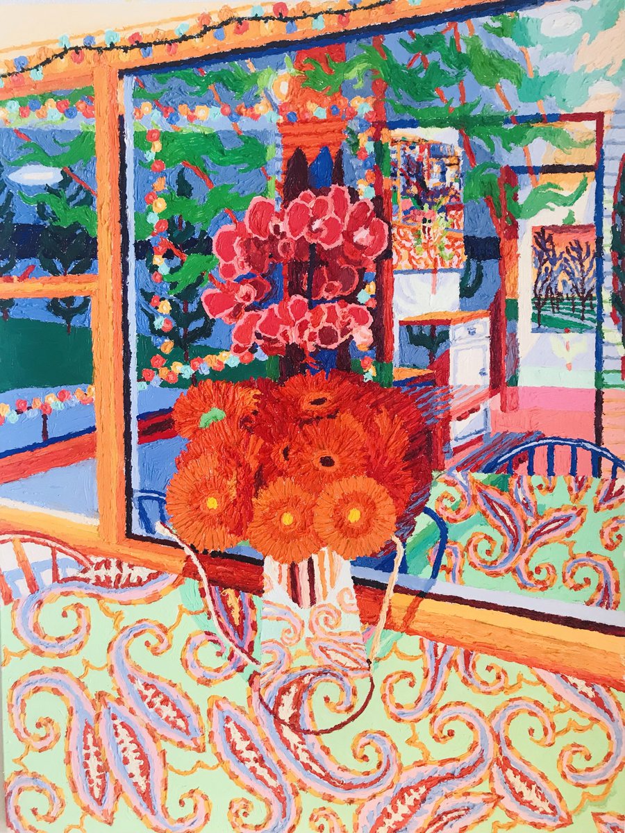 JamesHWidder (@jameshwidder) on Twitter photo โGerber Daisies + Orchidsโ a painting of mine โจ๐บ๐บ๐ช๐บ๐บโจ
Cheers everyone โจ๐๏ธ๐๐๏ธโจ
This is my first painting of an orchid plant I bought โจ๐บ๐บโจ
#Peace on Earth โฎ๏ธ๐๐๐๐๐โค๏ธ๐๏ธ
#Orchids #Gerber #daisies #flowers #still #life #Lake #Monona #reflection #window #painting โGerber Daisies + Orchidsโ a painting of mine โจ๐บ๐บ๐ช๐บ๐บโจ
Cheers everyone โจ๐๏ธ๐๐๏ธโจ
This is my first painting of an orchid plant I bought โจ๐บ๐บโจ
#Peace on Earth โฎ๏ธ๐๐๐๐๐โค๏ธ๐๏ธ
#Orchids #Gerber #daisies #flowers #still #life #Lake #Monona #reflection #window #painting