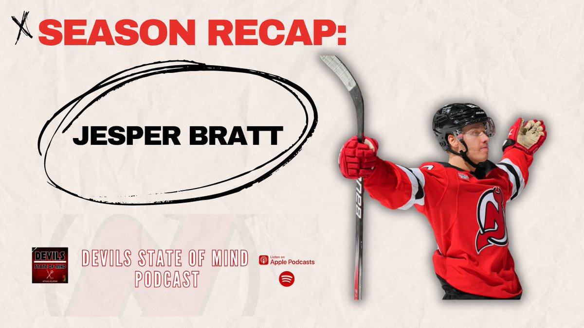 x - Devils State Of Mind Podcast (@devilsstate) on Twitter photo 😈 NEW EPISODE 😈
Season Recap: Jesper Bratt
In This Episode:
🔴 Record-Breaking
⚫ Just Getting Started
⚪ 25/26 Season Stats Predictions
linktr.ee/devilsstateofm…
<a href="/Hockeypodnet/">The Hockey Podcast Network</a>
#THPN #NJDevils #JesperBratt #Hockey #NHL #Podcast #Like #Comment #Share #Subscribe 😈 NEW EPISODE 😈
Season Recap: Jesper Bratt
In This Episode:
🔴 Record-Breaking
⚫ Just Getting Started
⚪ 25/26 Season Stats Predictions
linktr.ee/devilsstateofm…
<a href="/Hockeypodnet/">The Hockey Podcast Network</a>
#THPN #NJDevils #JesperBratt #Hockey #NHL #Podcast #Like #Comment #Share #Subscribe