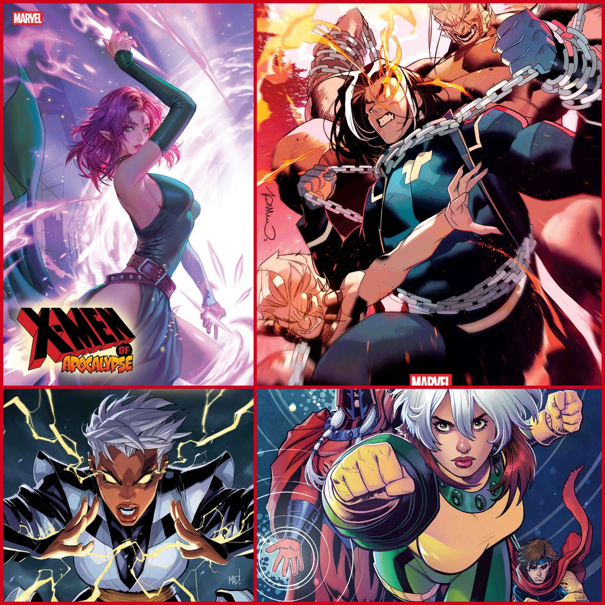 AIPT (@aiptcomics) on Twitter photo Feast your eyes on four 'X-Men of Apocalypse' #1 covers
#XMen #MarvelComics <a href="/SimoneDiMeo_/">Simone Di Meo</a> <a href="/JoeMadx/">Joe Madureira</a> <a href="/Jiugeart/">Fan yang AKA jiuge -SDCC G_04</a>
Check out the covers here:
aiptcomics.com/2025/08/18/x-mโฆ Feast your eyes on four 'X-Men of Apocalypse' #1 covers
#XMen #MarvelComics <a href="/SimoneDiMeo_/">Simone Di Meo</a> <a href="/JoeMadx/">Joe Madureira</a> <a href="/Jiugeart/">Fan yang AKA jiuge -SDCC G_04</a>
Check out the covers here:
aiptcomics.com/2025/08/18/x-mโฆ