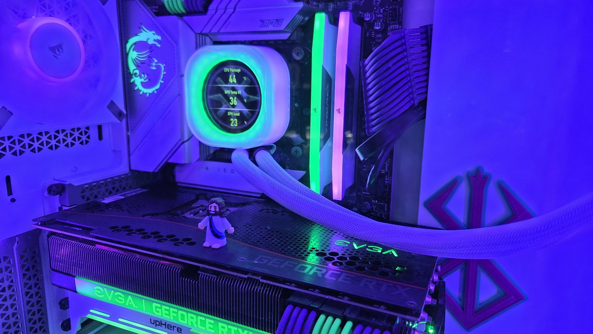 Khaos_FP's tweet photo. @CORSAIR I Love my AIO. https://t.co/jAaAtp5qwg