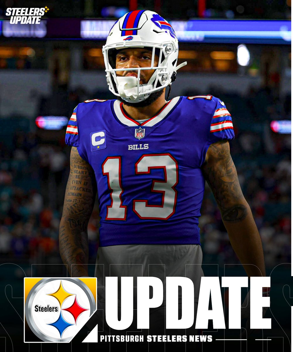 The #Steelers are hosting former #Bills and #Jaguars WR Gabe Davis for a second free-agent visit on Tuesday, per Adam Schefter. Davis, 26, previously visited the team on June 5.

Davis spent the 2024 season in Jacksonville after four seasons in Buffalo. He has 183 receptions for